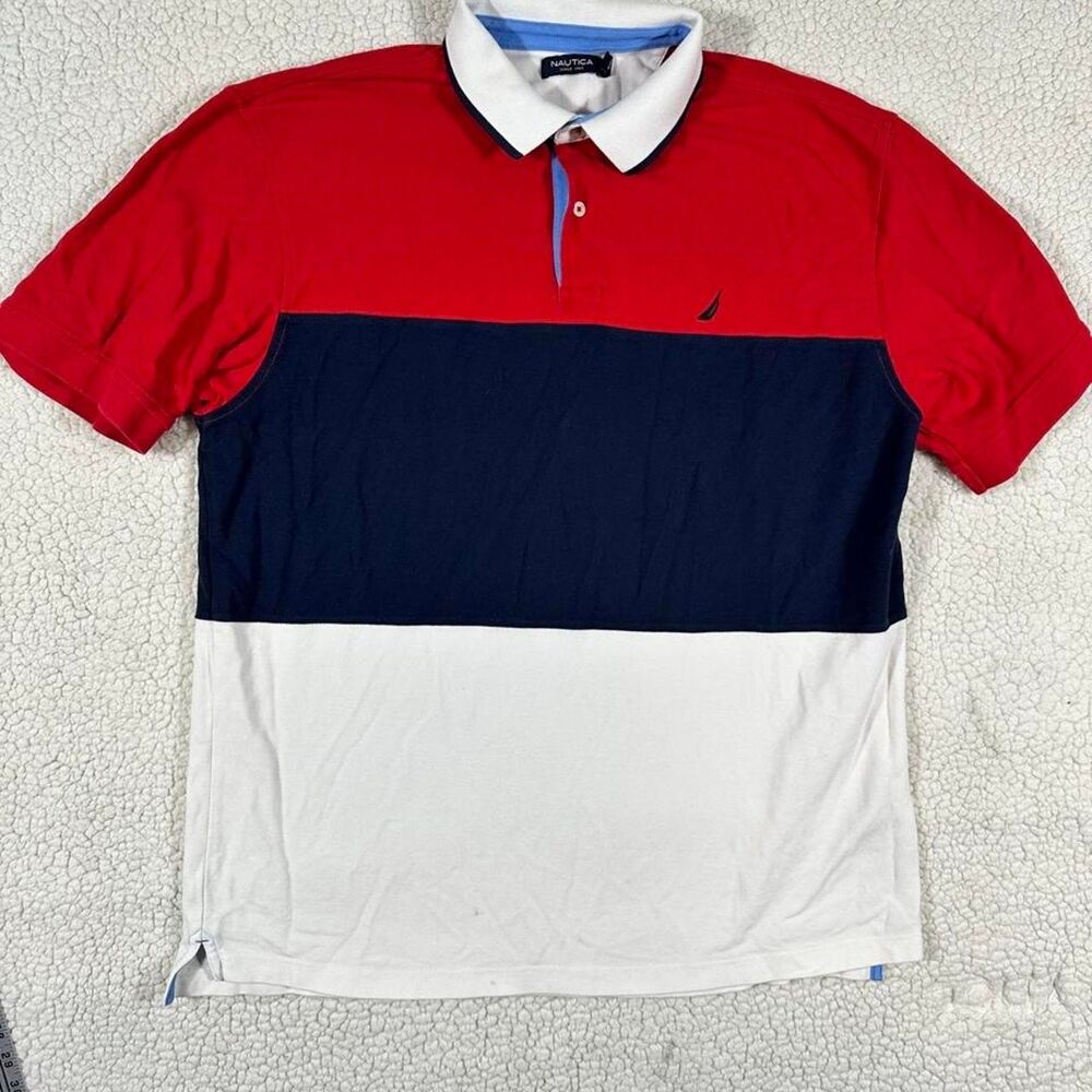 Classic nautica short sleeve polo